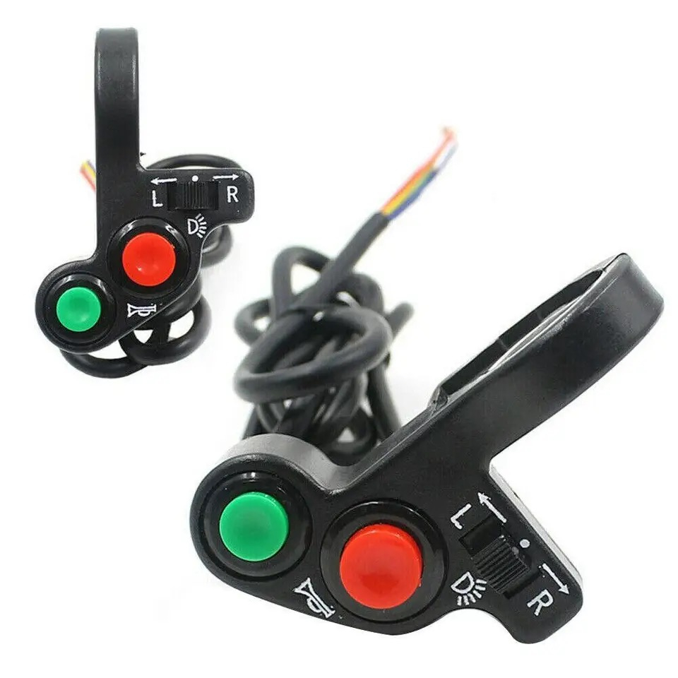 Buton Semnalizare si on off si claxon  Polaris, Can Am, Canam cfmoto, prindere pe ghidon, buton semnalizare atv prindere pe ghidon [4]