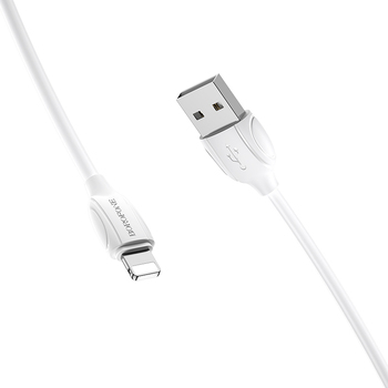 Cablu date iPhone 1m Alb Lighting Cable Borofone BX19 [3]