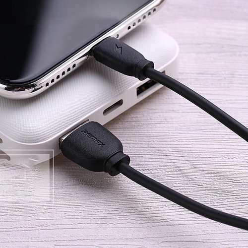 Cablu date iPhone, Remax Suji RC-134i USB / Lightning Cable 2.1A 1M ALB [5]