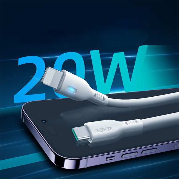 Cablu date iPhone usb c la Lighting, cablu date iphone 14 Lightning 20W 1.2m Cable Joyroom S-CL020A13 [6]