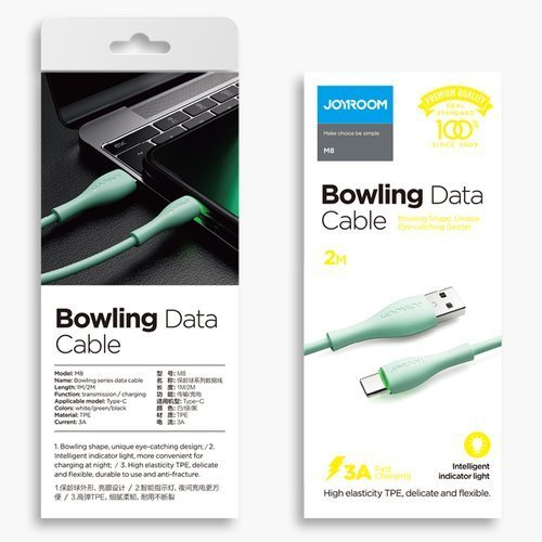 Cablu date USB C Type C Joyroom alb [2]