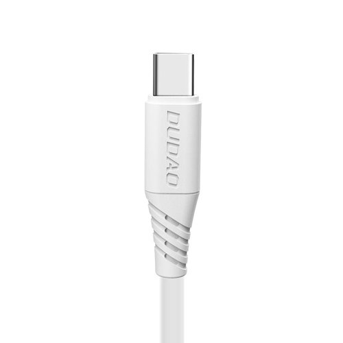 Cablu date USB Type C, Dudao,  5A Lungime 2 metri white [2]