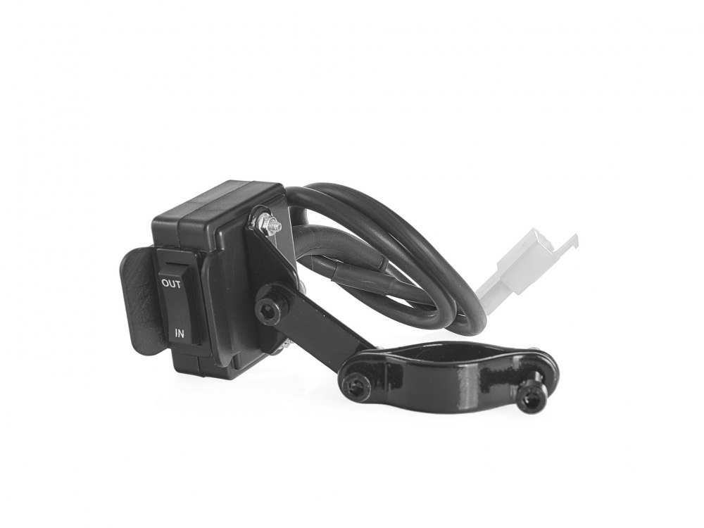 Troliu atv cu cablu otel pentru ATV, 12v 3000lbs, si Telecomanda [5]
