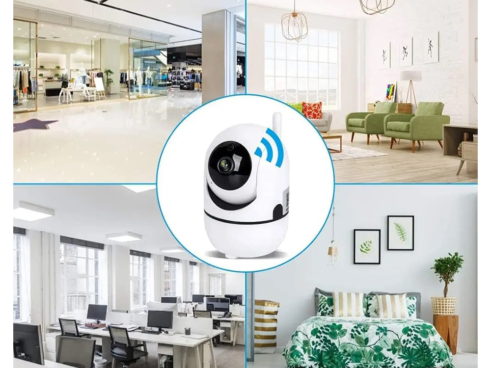 Camera de supraveghere interior Cameră IP wifi electronică dădacă pivotantă hd audio acasă interior [5]