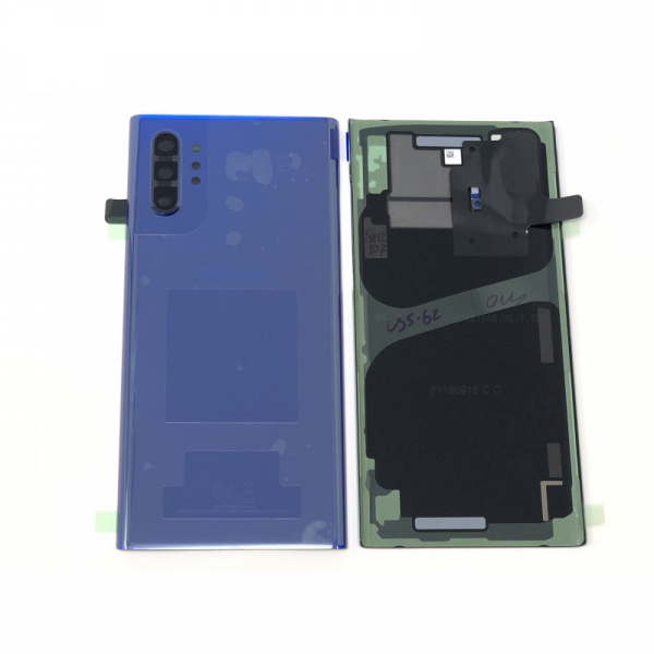 Capac spate sticla spate Samsung Note 10 PLus N975 Aura Blue , Service Pack [1]