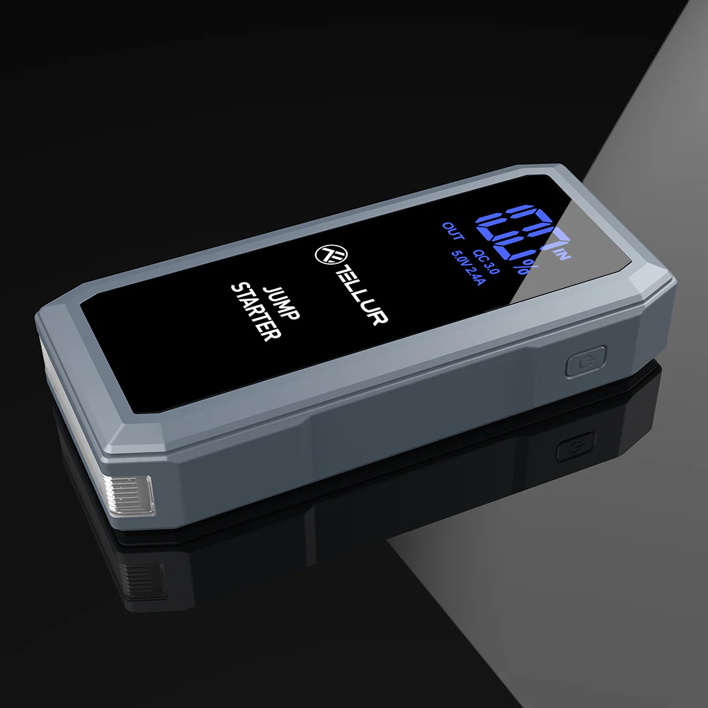 Car starter Power Bank Robot pornire motor auto 1500A, Baterie Externă, 16800mAh, lumină LED [5]