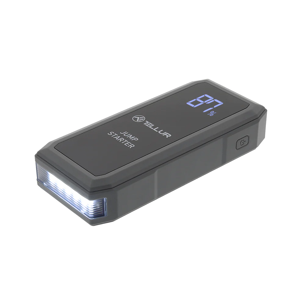 Car starter Power Bank Robot pornire motor auto 1500A, Baterie Externă, 16800mAh, lumină LED [7]