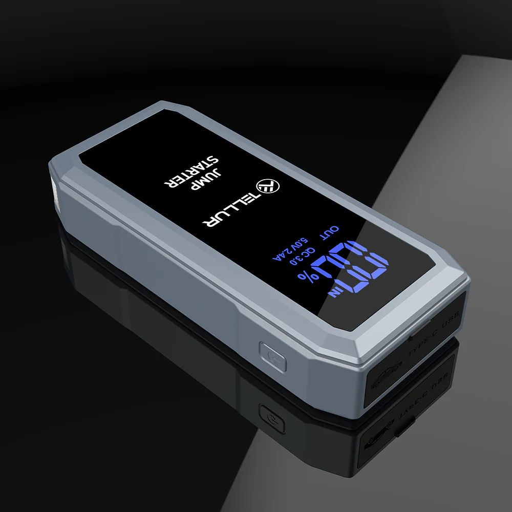 Car starter Power Bank Robot pornire motor auto 1500A, Baterie Externă, 16800mAh, lumină LED [4]