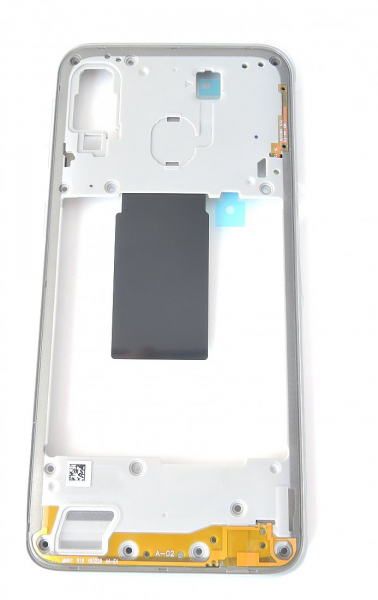 Carcasa mijloc rama Samsung Galaxy A40 A405 Negru [2]