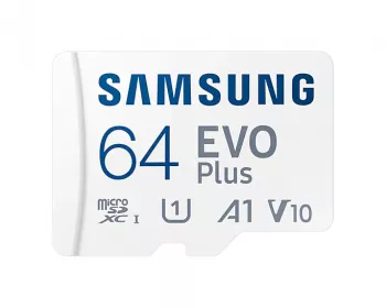 Card de memorie SAMSUNG EVO PLUS microSD 64GB Class 10 MB-MC64KA/EU [1]