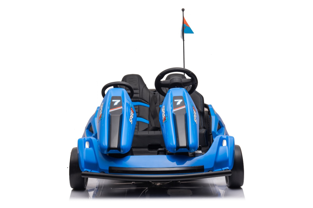Cart electric cu 2 locuri 190cm lungime , Mare 600w 48v 14ah, 18km/h, suspensie fata spate [3]