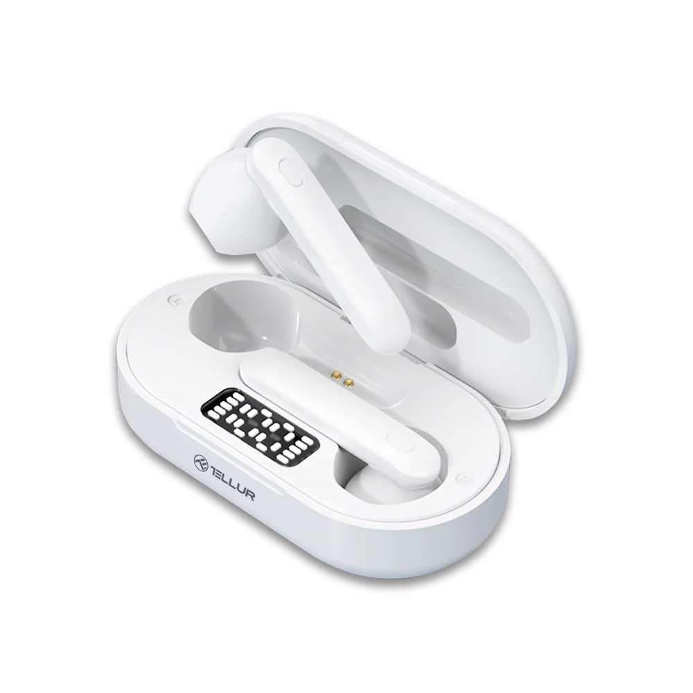 Casca Bluetooth Flip Tellur, white, Casti Bluetooth True Wireless [2]