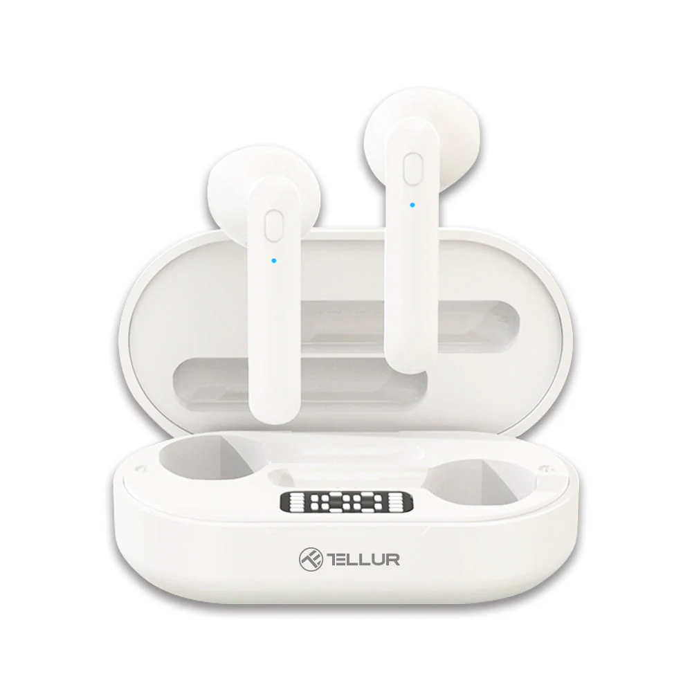 Casca Bluetooth Flip Tellur, white, Casti Bluetooth True Wireless [1]