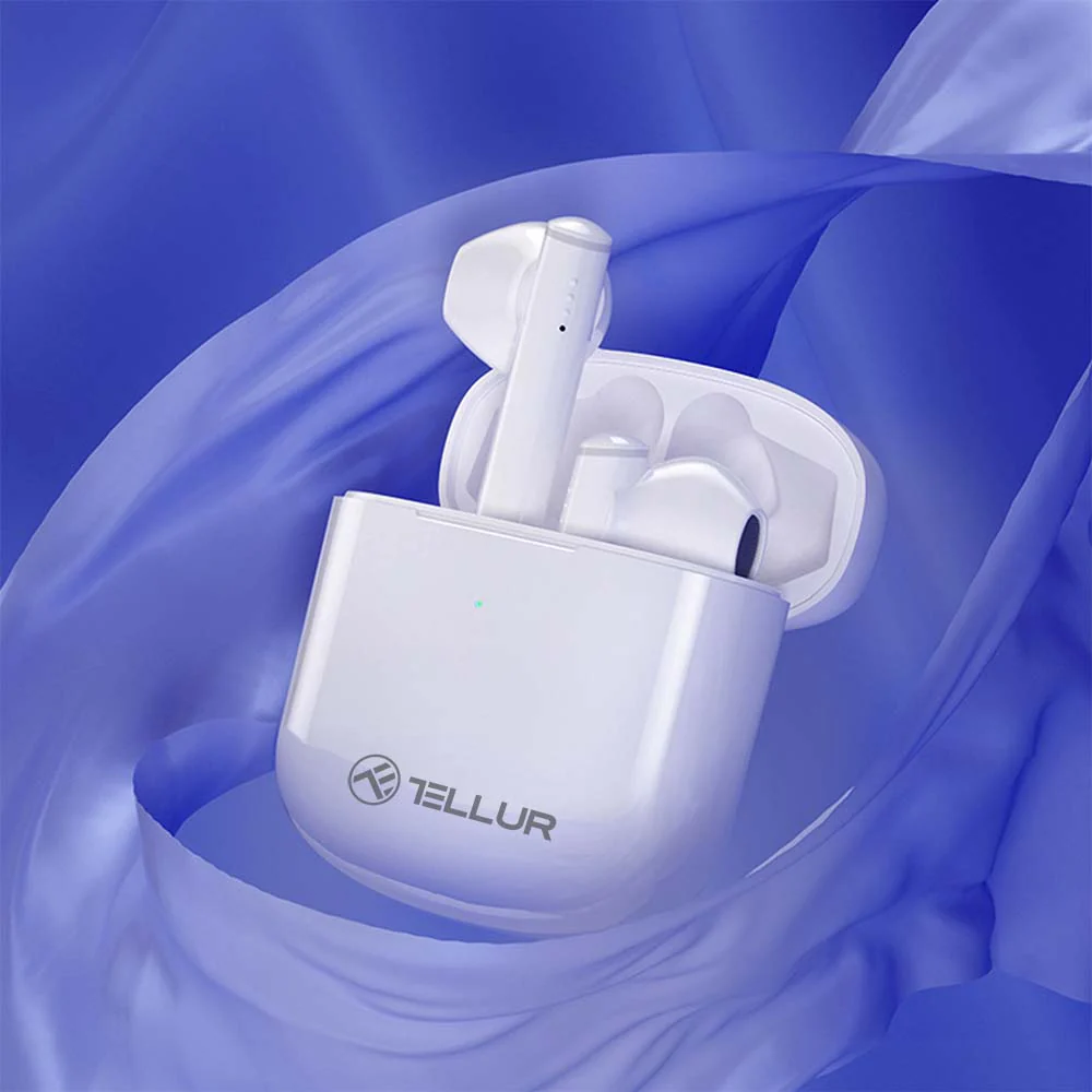 Casca Bluetooth Tellur Aura, white, Casti bluethoot [4]
