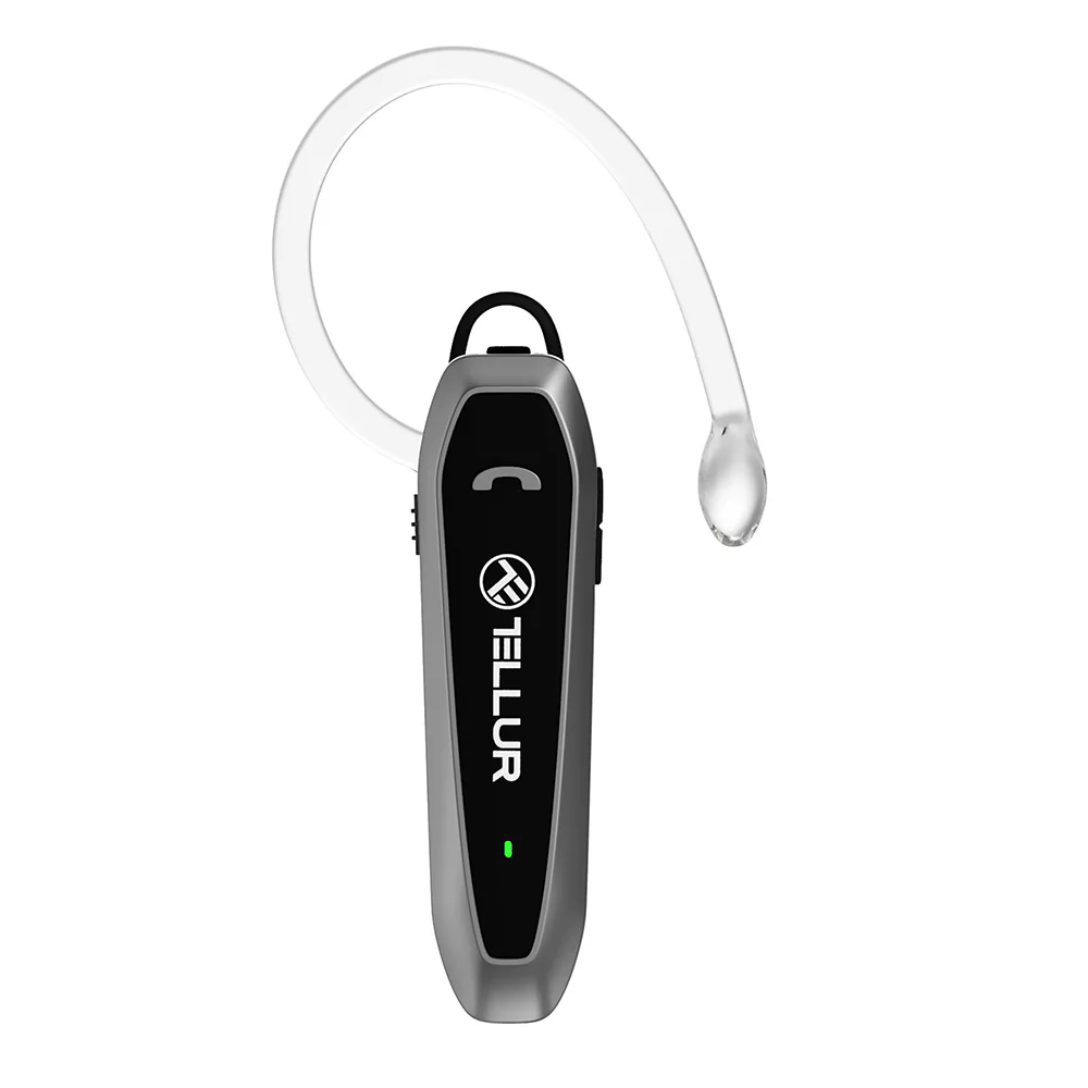 Casca Bluetooth Tellur Vox 100, pana la 22 ore timp de vorbire, conectare simultana la 2 dispozitive, compatibila IOS/Android, microfon omnidirectional cu functie de reducere a zgomotului, Negru [5]