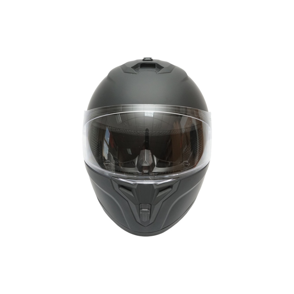 Casca Moto Integrala Grit Neagra Marimea L cu Viziera Transparenta [5]