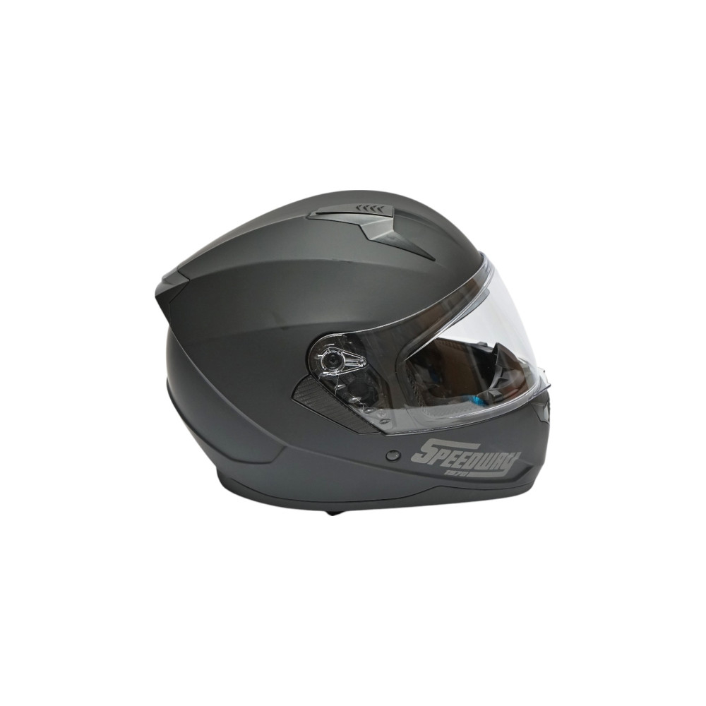 Casca Moto Integrala Negru Mat XL cu Viziera si Ochelari de Soare Integrati [2]