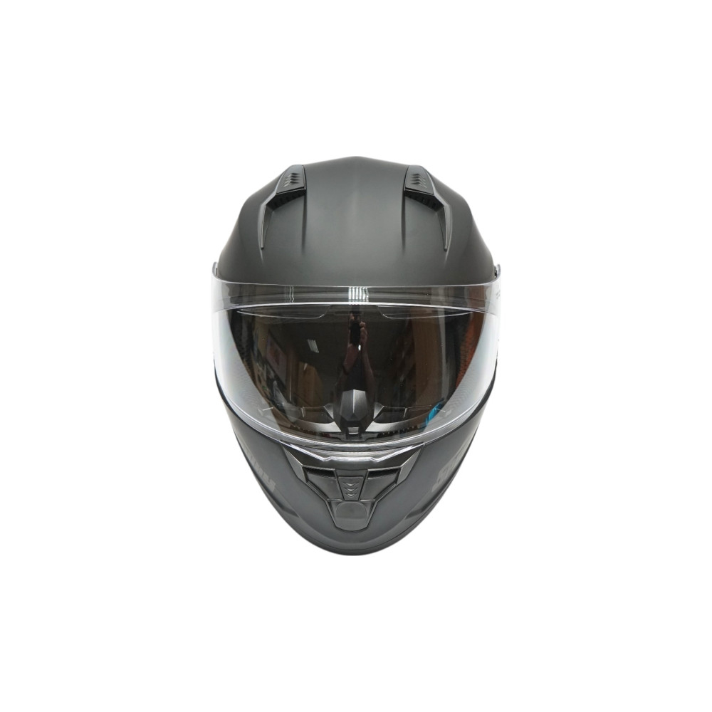 Casca Moto Integrala Negru Mat XL cu Viziera si Ochelari de Soare Integrati [9]