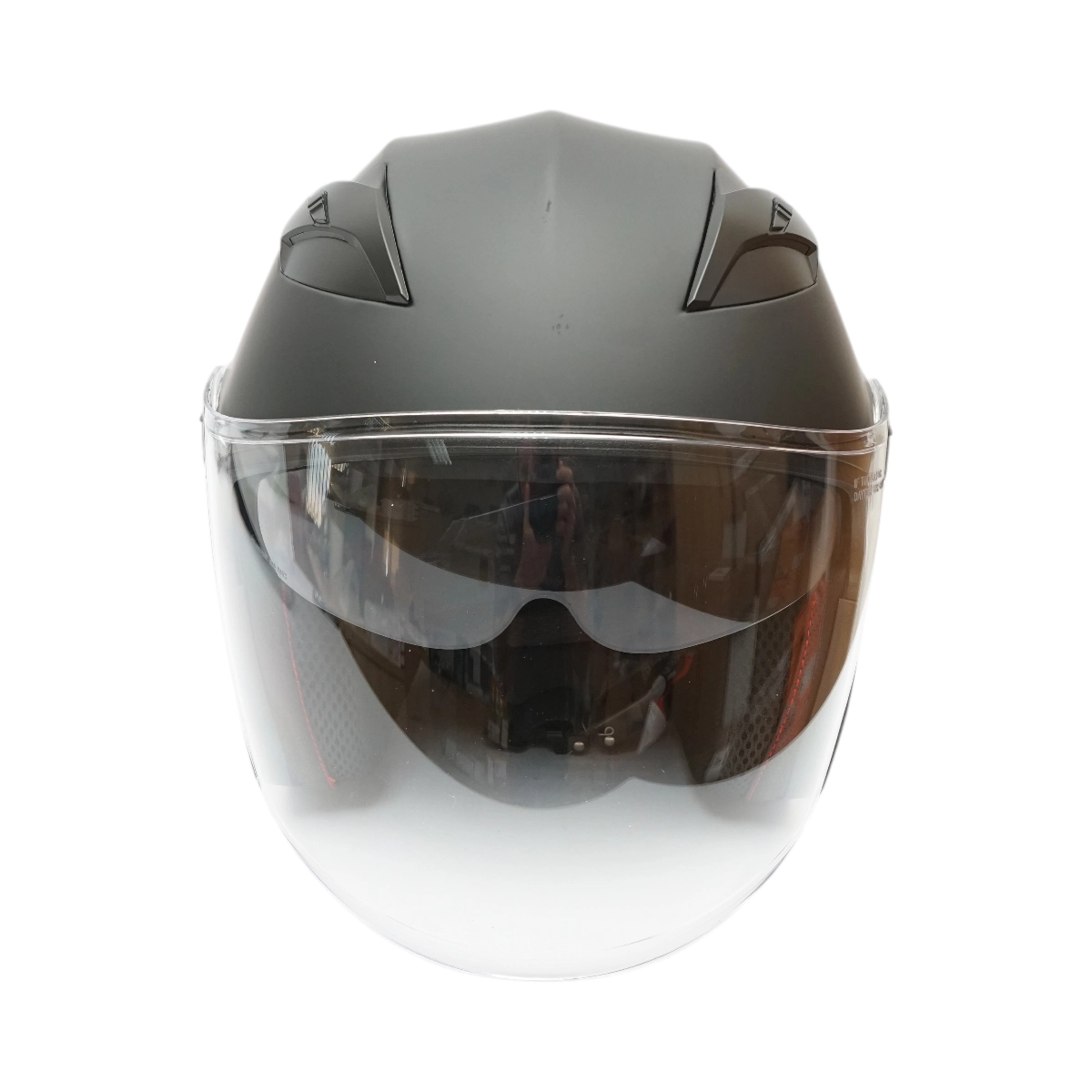 Cască Moto Jet Albă L cu Vizieră și Ochelari Soare UV400 | Moka GSM [6]