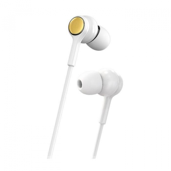 Casti Handsfree Borofone BM33 White, Jack 3.5mm [2]