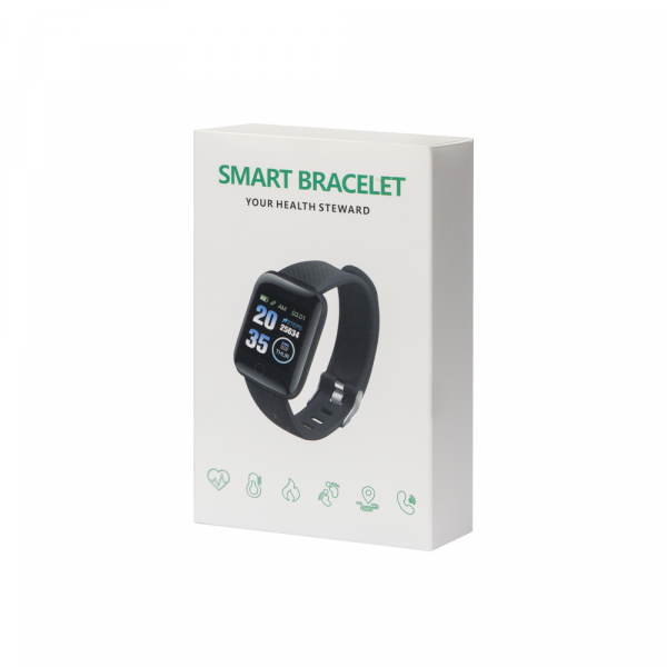 Ceas Smartwatch Moko D13, 36mm, Bluetooth, IP67, Black [2]