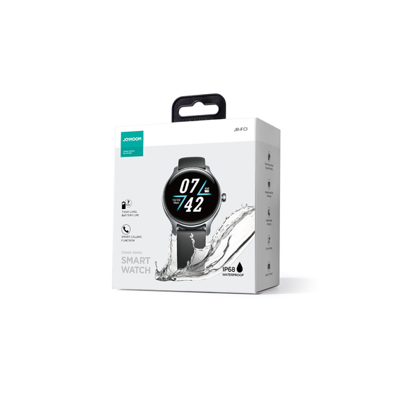 Ceas smartwatch Joyroom FC1 Classic Series Call Answering Smartwatch IP68 Gray [6]