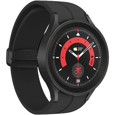 Ceas smartwatch Samsung Galaxy Watch 5 Pro, 45mm, BT, Black Titanium [5]