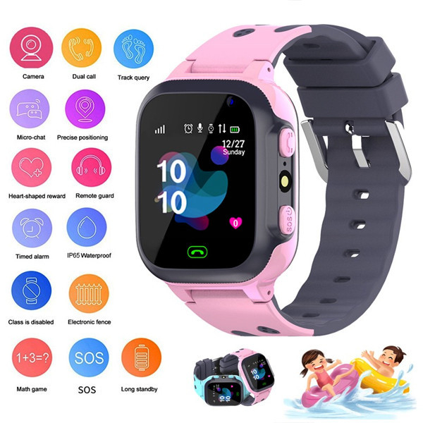 Ceas pentru copii cu localizare gps, DK01 Pink For kidskids Gps tracking DK01, gps tracking,smartwatch [7]