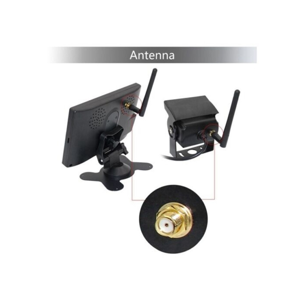 Cameră Marșarier Wireless Profesională cu Monitor 7 Inch pentru TIR și Utilaje [7]