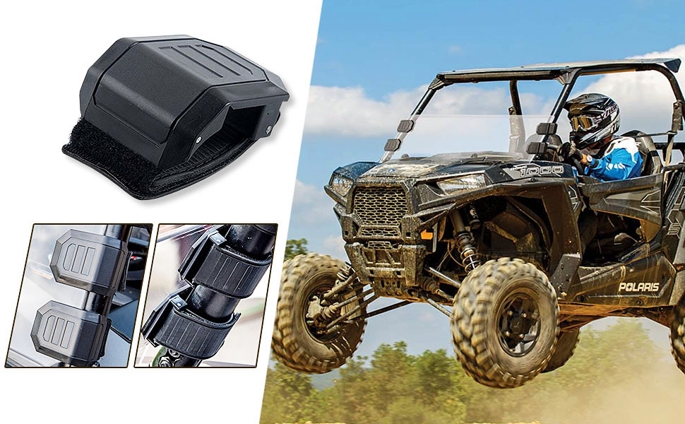 Cleme parbriz utv atv ssv, maverick, cfmoto, parbriz plastic/ CLEMA. set 2 bucati [2]