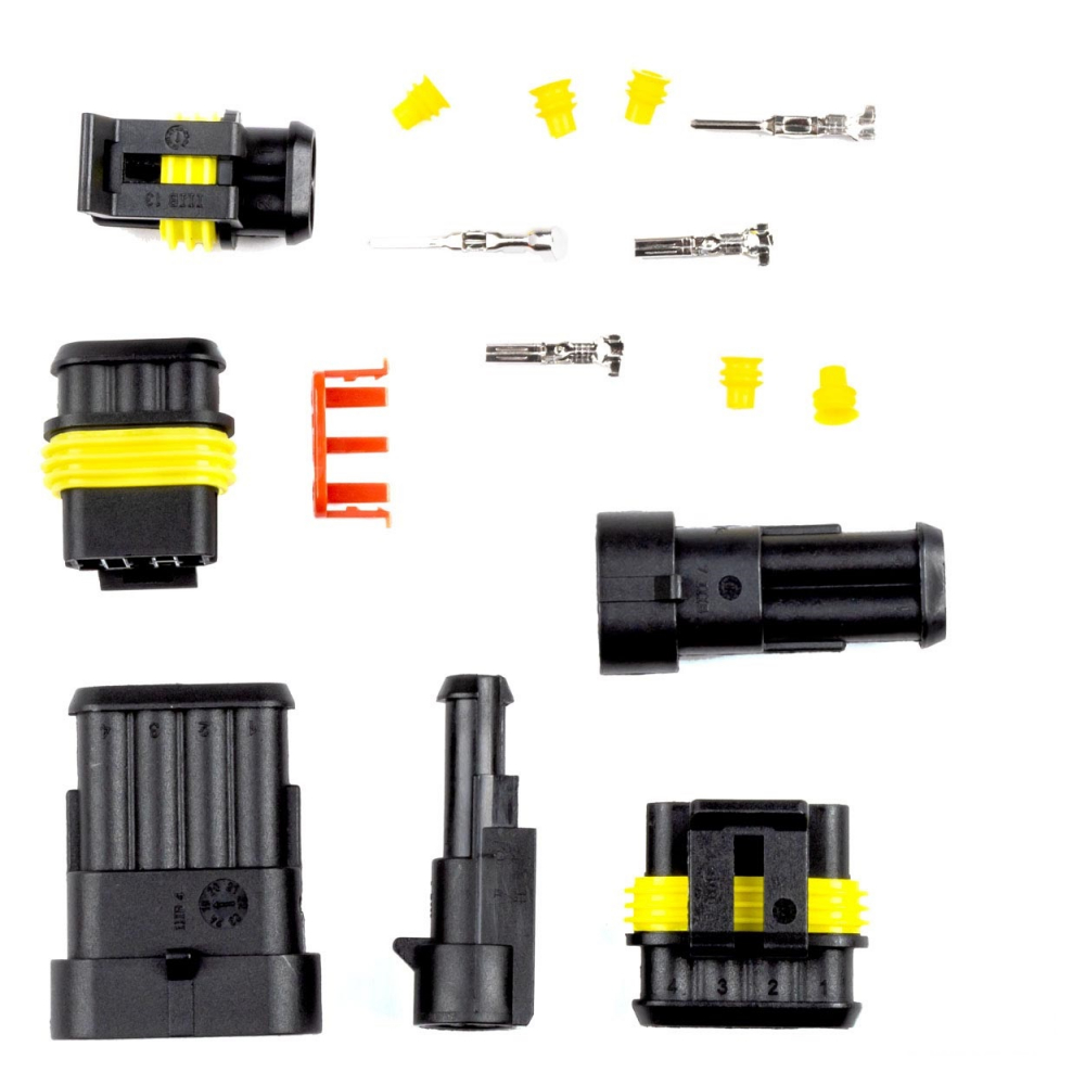 SET Conectori cu garnitura, atv, offroad, Set mufa mama tata 352 piese , cablaj, mufe, can am / polaris / cf moto/ [4]