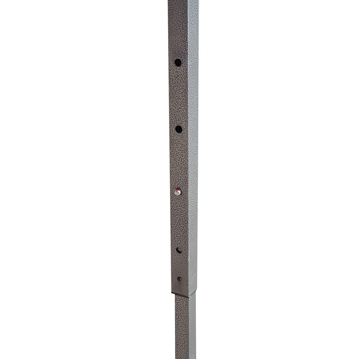cort pavilion pliabil 3x3m ALB cadru metal tip acordeon impermeabil [5]
