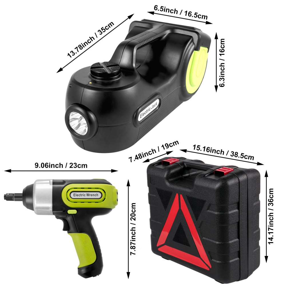 Cric electric cu compresor si cheie impact, ATV / SSV, din Aluminiu 5 Tone,  Cric atelier [5]