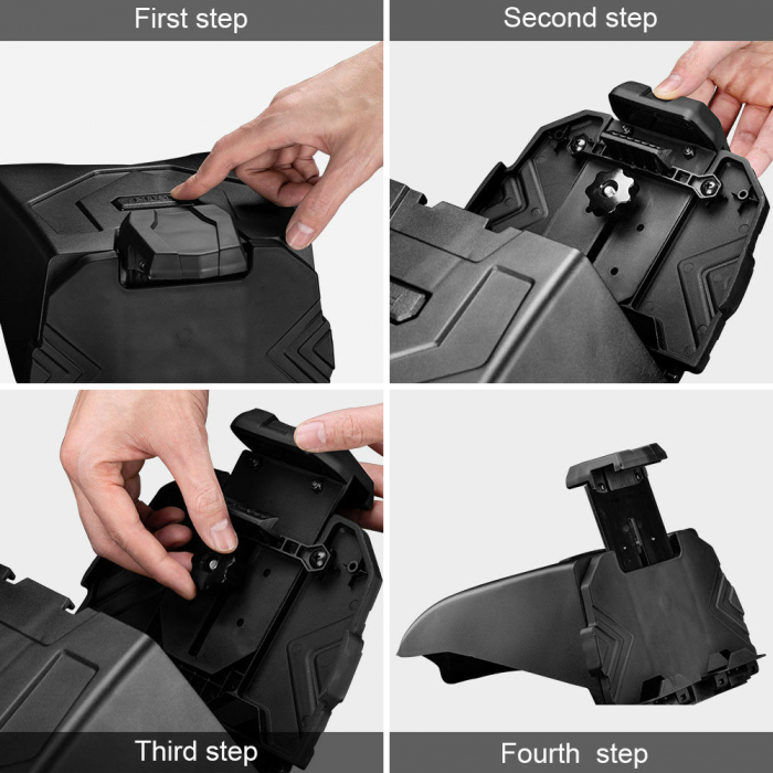 Suport Tableta Telefon bord pentru Canam Maverick X3 Turbo Device box navi holder Can-am maverick X3 turbo [3]
