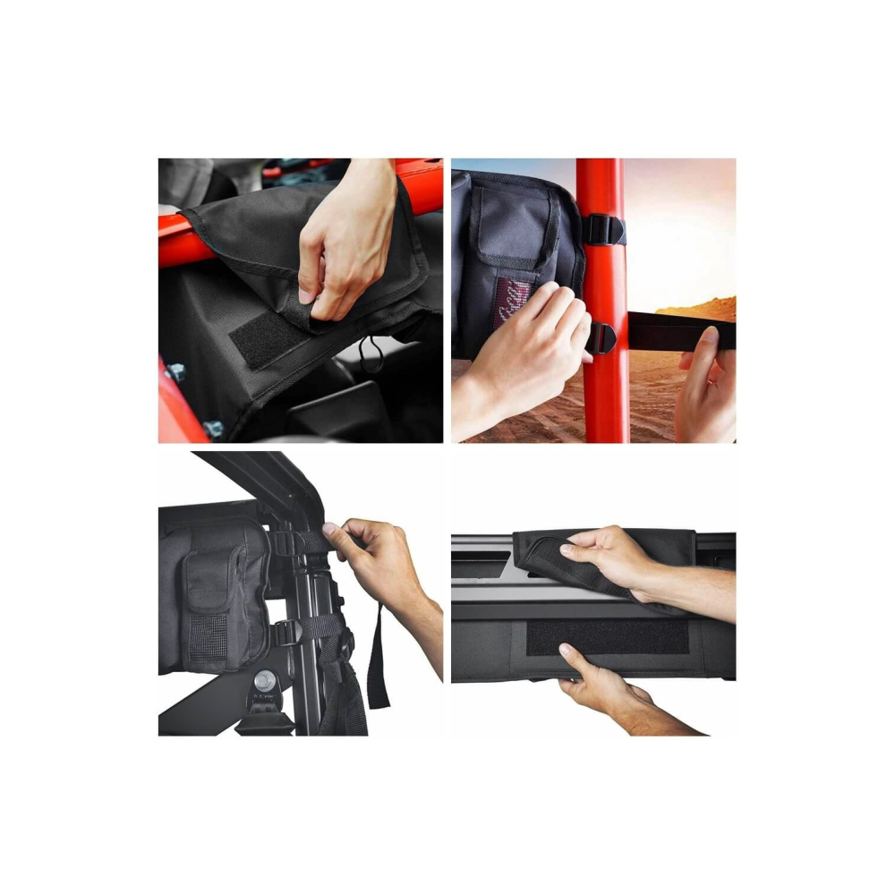 Cutie depozitare UTV SSV prindere rollcage pentru Polaris RZR, Can-Am Maverick, Segway, offroad [2]