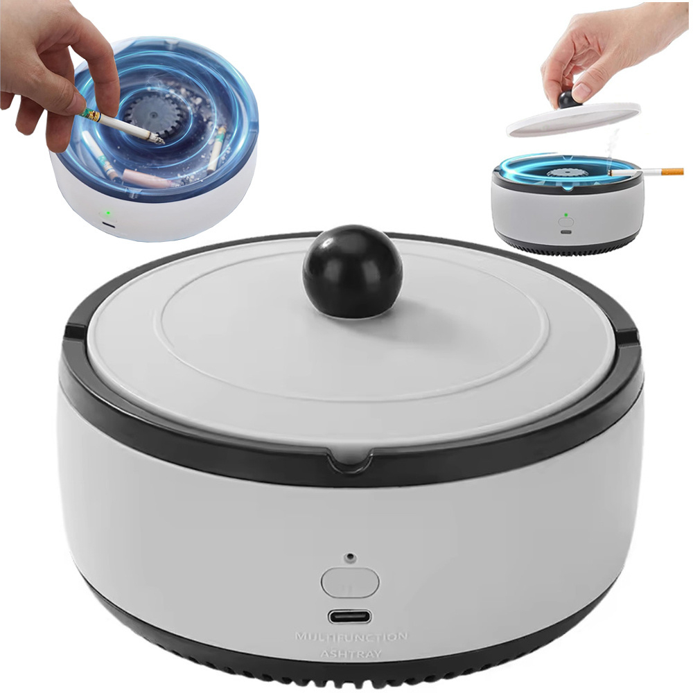 Scrumiera fara fum inteligenta Curatator inteligent fara fum cu autostingere pentru scrumiere auto/ scrumiera auto [6]