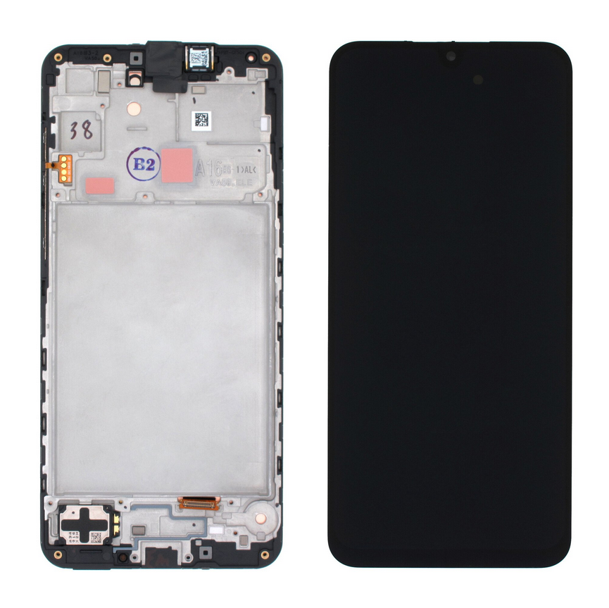 display samsung galaxy a17 5g a176 cu rama negru oled compatibil [1]