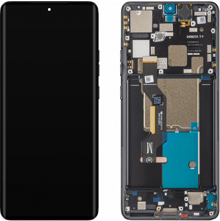 Display Motorola Moto Edge 50 PRO Black  XT2403 cu Rama Original Service Pack [1]