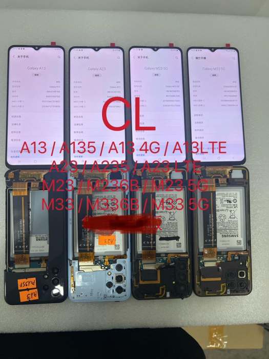 Display Samsung Galaxy A13 A135 A13 4g TM / A23 A235 / M23 M236 / M33 M336  Fara Rama [2]