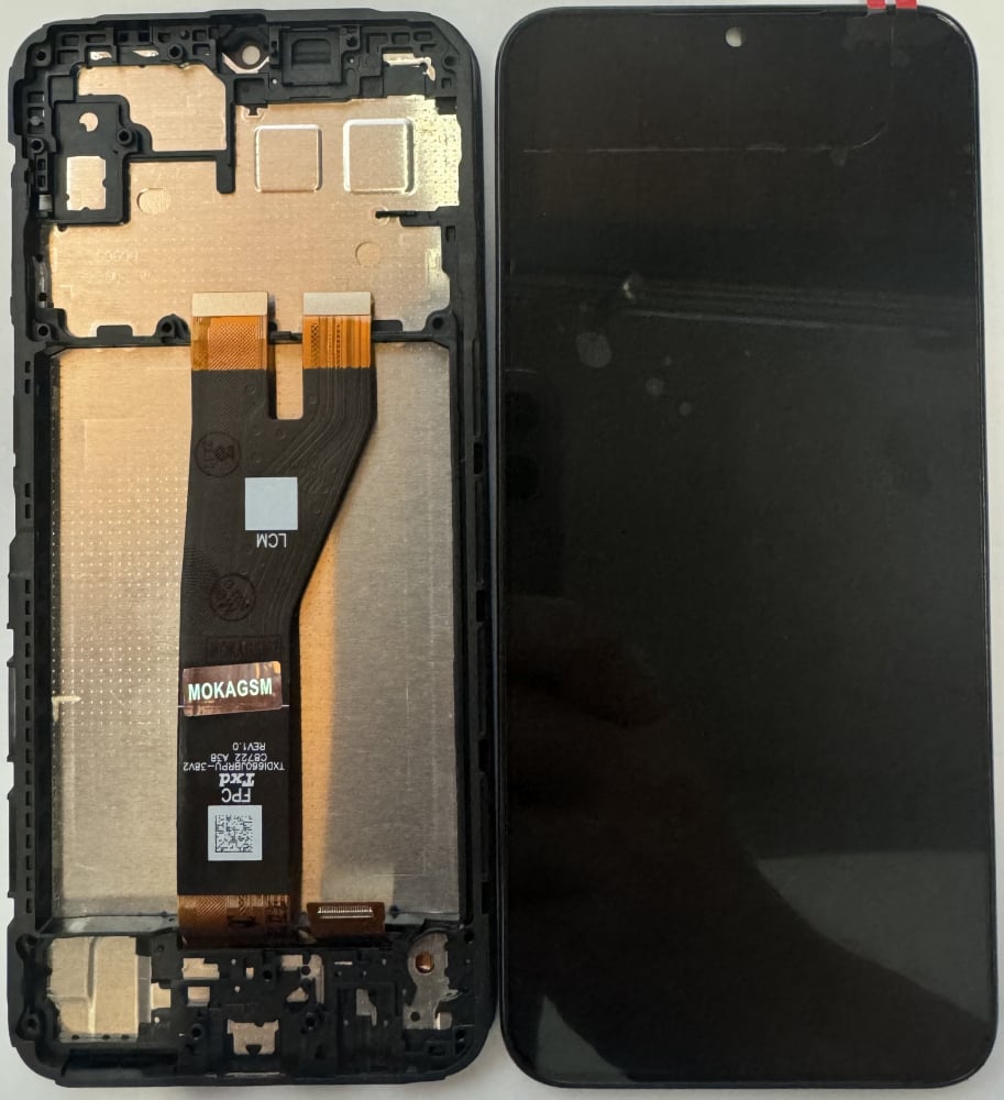 Display Samsung Galaxy A14 5G DOAR MODELUL A146P cu Rama Black Negru Compatibil [1]