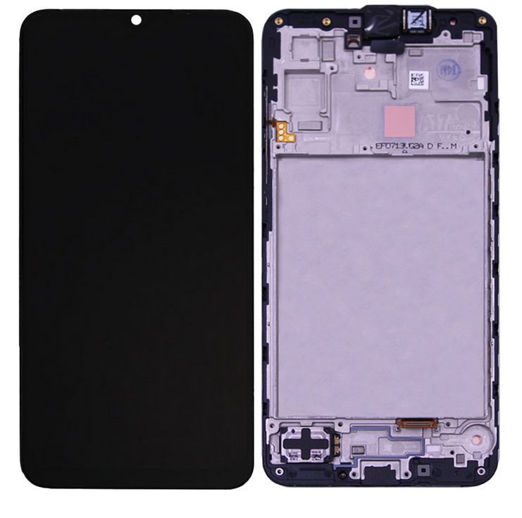 display samsung galaxy a17 5g a176 compatibil incell cu rama negru [2]