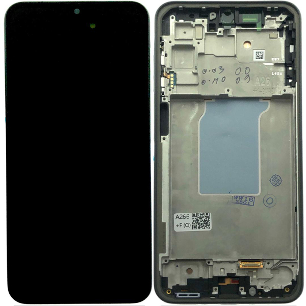 Display Samsung Galaxy A26, Cu Rama Black, Original Service Pack , A266 [1]