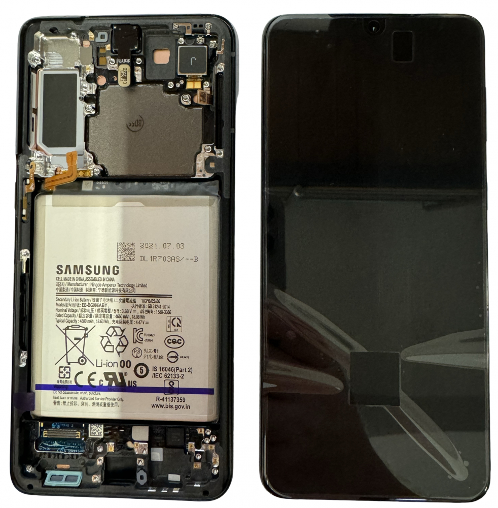 Display Samsung Galaxy S21 Plus 5G G996 cu Baterie  Black [1]