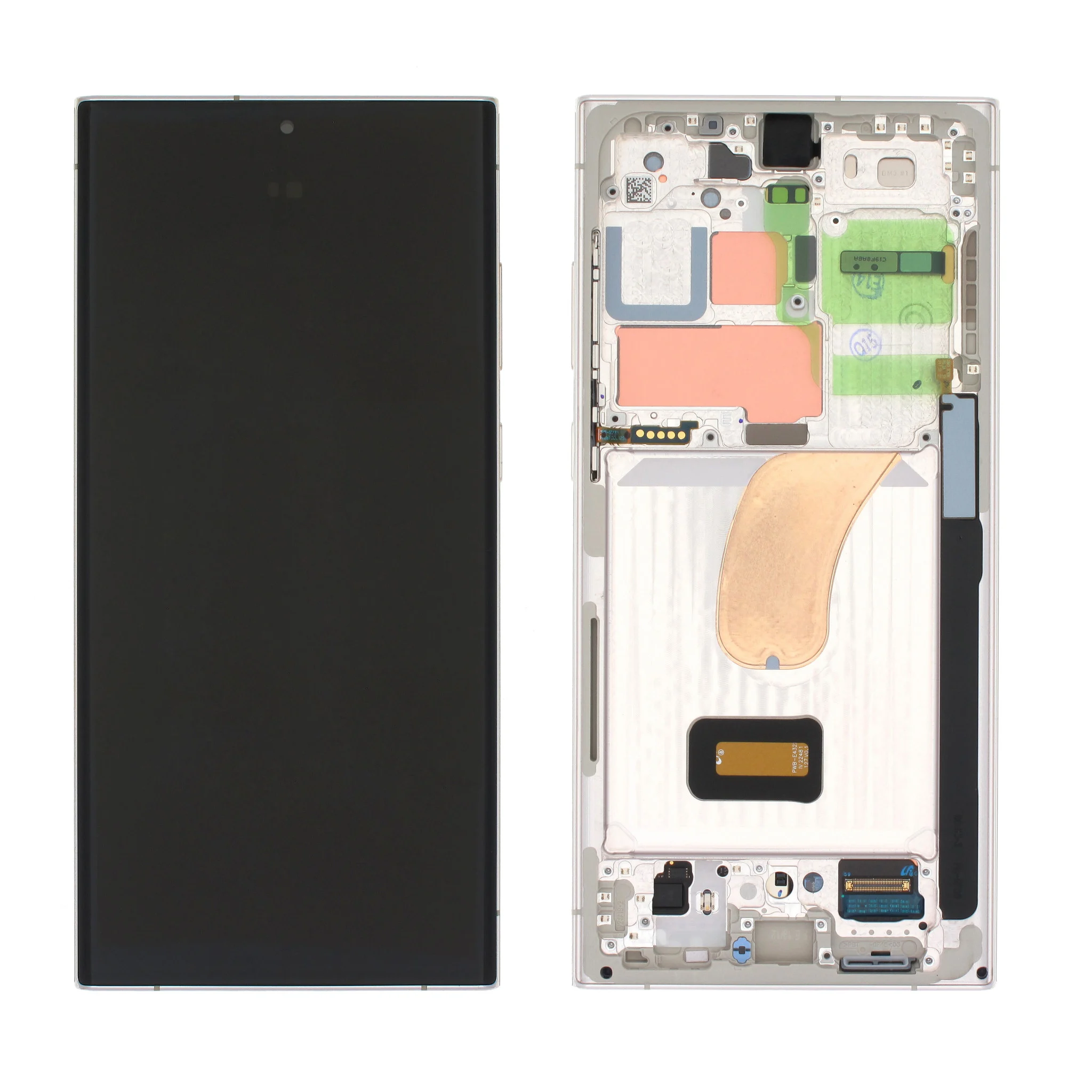 Display Samsung Galaxy S23 Ultra cu rama , Cream [1]