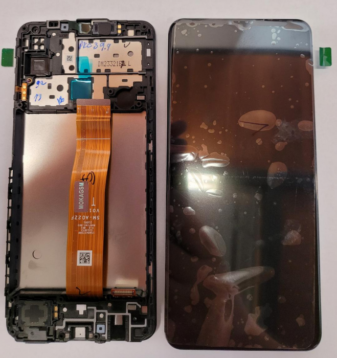 Ecran Display cu touchscreen Samsung Galaxy M12 M127 cu Rama Service Pack ORIGINAL [1]