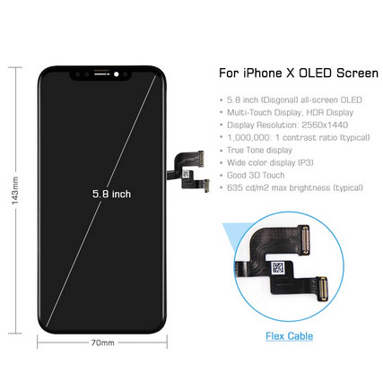 Ecran Display iPhone XS MAX  Incell  JK Moshi HD [3]