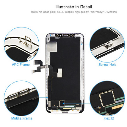 Ecran Display iPhone XS MAX  Incell  JK Moshi HD [4]