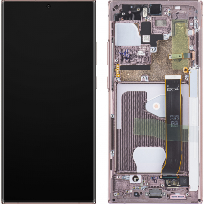 Ecran display Samsung Galaxy Note 20 Ultra N986 cu rama, Bronze [4]