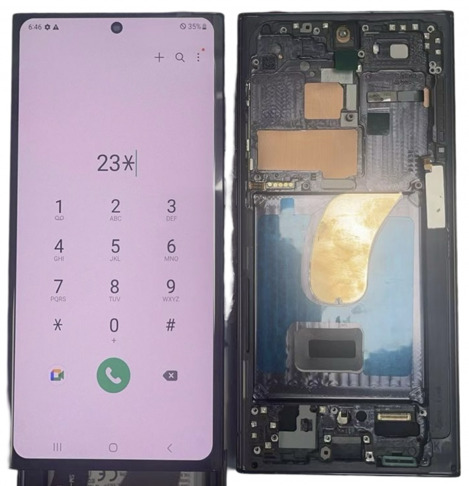 Ecran Display Samsung Galaxy S23 Ultra Negru, OLED Compatibil [1]