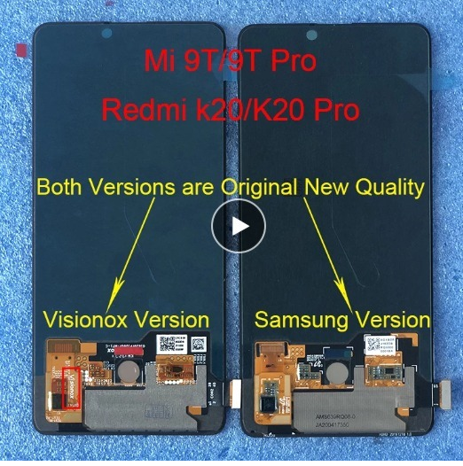 Ecran Display Xiaomi Mi 9T / Mi 9T Pro/ K20  , Black Fara Rama LCD TFT [2]